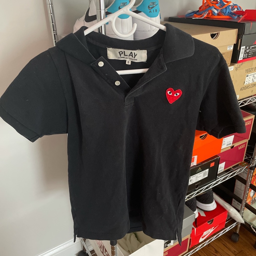 Cdg polo neck shirt